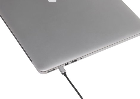 Renkforce 6+1 port USB 3.1 gen. 1 hub Pass-Through áramcsatlakozóval, Alumínium házzal Ezüst 3. kép