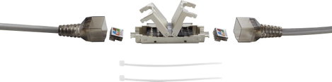 Ultravékony csatlakozó CAT 6A, Renkforce RF-3376030 3. kép