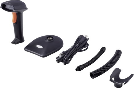 1D/2D lézeres vonalkód olvasó, USB, Renkforce RF-3376032 2. kép
