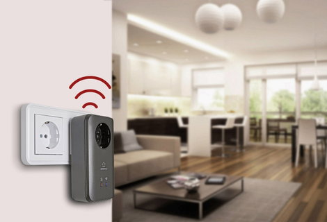 Renkforce PL600D WiFi Powerline WLAN önálló adapter RF-3385556 500 MBit/s 4. kép