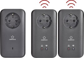 Renkforce PL600D WiFi Powerline WLAN hálózati készlet 500 MBit/s