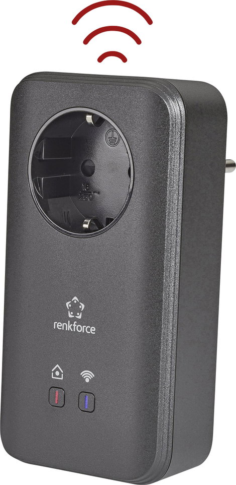 Renkforce PL600D WiFi Powerline WLAN hálózati készlet 500 MBit/s 6. kép