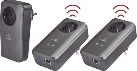 Renkforce PL600D WiFi Powerline WLAN hálózati készlet 500 MBit/s 8. kép