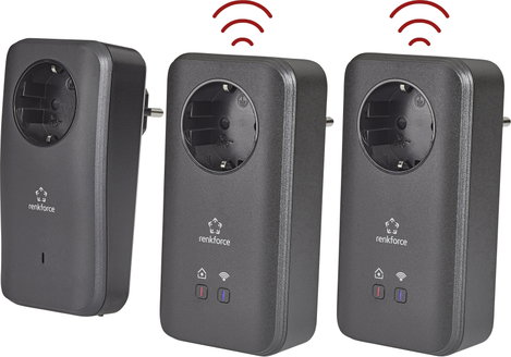 Renkforce PL600D WiFi Powerline WLAN hálózati készlet 500 MBit/s 9. kép