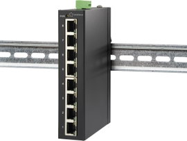 8 portos ipari Ethernet switch kalapsínre szereléshez, Renkforce FEH-800 RF-3394868