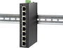8 portos ipari Ethernet switch kalapsínre szereléshez, Renkforce FEH-800 RF-3394868 bélyegkép