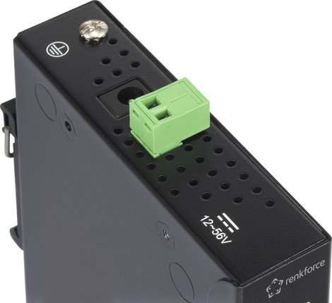 Renkforce FEH-500 Ethernet portok száma 5 Üzemi feszültség 12 V/DC 4. kép