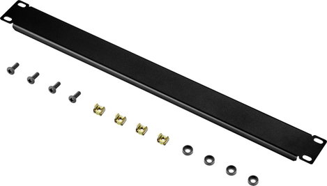Renkforce RF-3429144 19 coll Hálózati szekrény vakfedél 1 ME Sötétszürke 2. kép