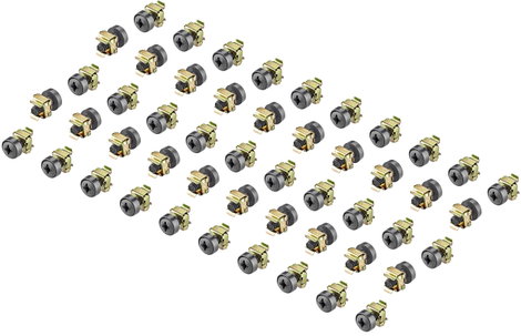 Renkforce RF-3429166 10 coll, 19 coll Hálózati szekrény rögzítő anyag Fekete 2. kép