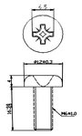 Renkforce RF-3429166 10 coll, 19 coll Hálózati szekrény rögzítő anyag Fekete 3. bélyegkép