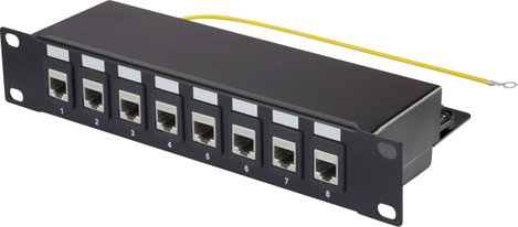 Renkforce RF-3521390 10 coll Hálózati szekrény előlap Fekete 3. kép