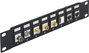 Renkforce RF-3521390 10 coll Hálózati szekrény előlap Fekete 6. bélyegkép