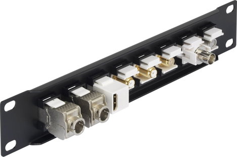Renkforce RF-3521390 10 coll Hálózati szekrény előlap Fekete 7. kép