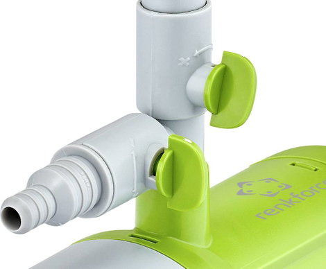 Renkforce RF-3523712 Szökőkút szivattyú, műanyag, 4 különböző szórófejjel, 58 W 2300 l/óra 3 m 3. kép