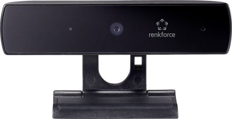 Full HD webkamera 1920 x 1080 px csíptetős tartóval Renkforce RF-WC1080P