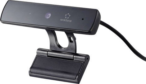 Full HD webkamera 1920 x 1080 px csíptetős tartóval Renkforce RF-WC1080P 2. kép