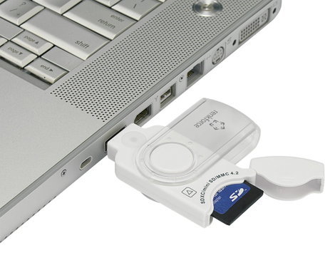 Renkforce RF-3285273 Külső memóriakártya olvasó USB 3.2 (1. generáció) (USB 3.0) Fehér 2. kép