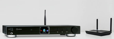 DAB+ és internetrádió, WLAN, LAN, Bluetooth®, DLNA, alu ház, Renkforce RF-DAB-IR1700 5. kép