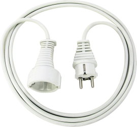 Brennenstuhl 1168430 Áram Kábel Fehér 3.00 m H05VV-F 3G 1,5 mm²