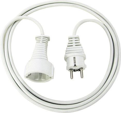 Brennenstuhl 1168430 Áram Kábel Fehér 3.00 m H05VV-F 3G 1,5 mm²