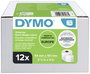 DYMO Etikett tekercs Kombinált csomag 13186 S0722420 101 x 54 mm Papír Fehér 2640 db Véglegesen tapa bélyegkép