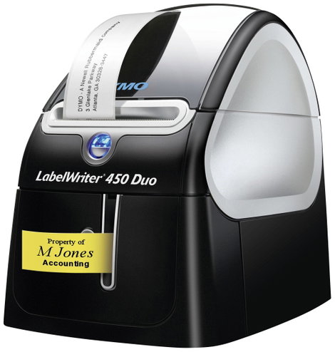 Duo címkenyomtató 300 x 600 dpi, max. 56 mm, USB, DYMO LabelWriter 450 2. kép