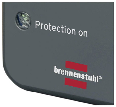 Brennenstuhl 1506996 Túlfeszültség ellen védő köztes dugalj Antracit 2. kép