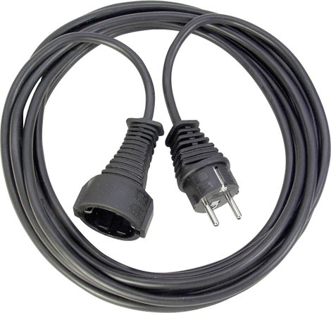 Brennenstuhl 1165440 Áram Kábel Fekete 5.00 m H05VV-F 3G 1,5 mm²