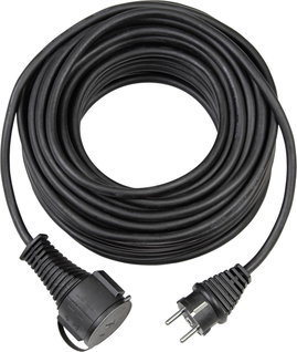Brennenstuhl 1169890 Áram Hosszabbítókábel Fekete 15.00 m AT-N05V3V3-F 3G 1,5 mm²