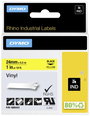 DYMO 1805431 Feliratozó szalag Vinyl Szalagszín: Sárga Szövegszín: Fekete 24 mm 5.5 m 2. bélyegkép