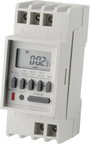 Kalapsínes digitális időkapcsoló óra 230 V/AC 16 A/250 V, C-Control TM-848-2 bélyegkép