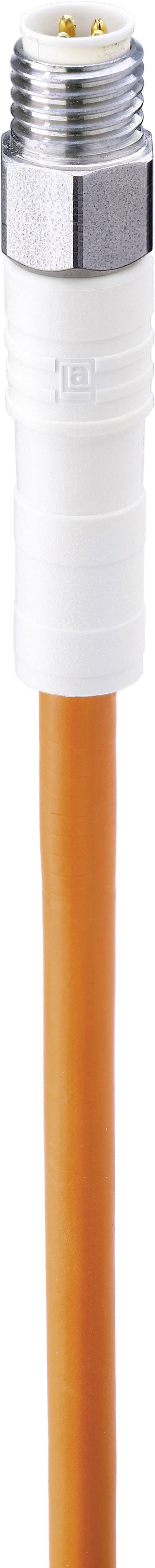 Belden 934731007-1 Érzékelő-/működtető összekötő, konfekcionált M8 Dugó, egyenes 2.00 m Pólusszám: 4