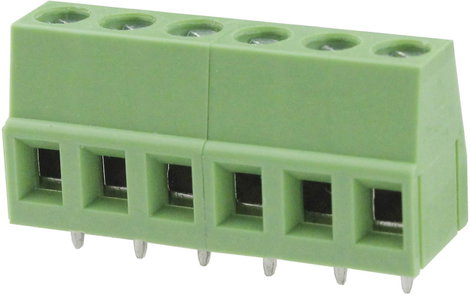 Degson DG128-5.0-02P-14-00AH-1 Csavaros kapocstömb 3.31 mm² Pólusszám 2 Zöld 1 db 2. kép