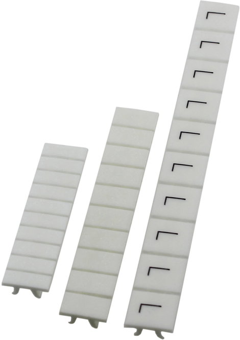 Degson ZB10-10P-19-00AH-1 Felirat csík Alkalmas: Degson PC10 sorozat, PC16 és PC35 Fehér 1 db