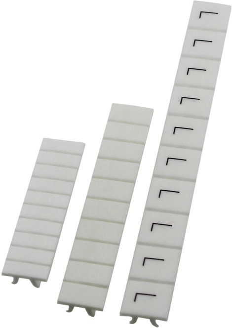 Degson ZB5-10P-19-00AH-1 Felirat csík Alkalmas: Degson PC2.5 sorozat Fehér 1 db
