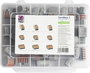 WAGO WA-741-744 Vezetékösszekötő készlet hajlékony: 0.08-2.5 mm² merev: 0.08-2.5 mm² 54 db bélyegkép