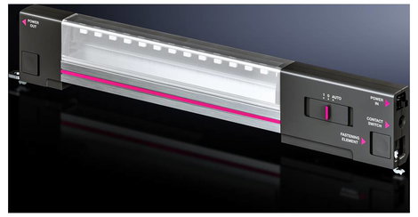 Rittal LED-es gépmegvilágítás 2500.110 EEK: F (A - G) Neutrális fehér 7 W 600 lm 240 V/AC (H x Sz x