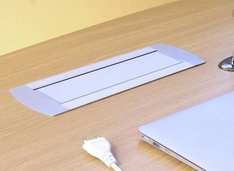 LEDmaxx 105950 Beépíthető dugalj HDMI-vel, Kapcsolóval, USB-vel, Cat6 aljal IP20 Fekete, Króm 2. kép