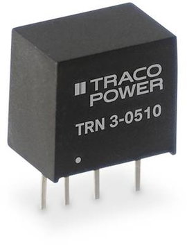 TracoPower TRN 3-1215 DC/DC feszültségváltó, nyák 12 V/DC +24 V/DC 125 mA 3 W Kimenetek száma: 1 x T