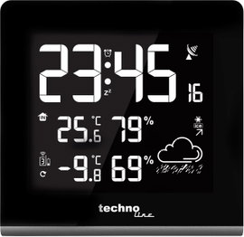 Vezeték nélküli időjárásjelző állomás Techno Line WS9065