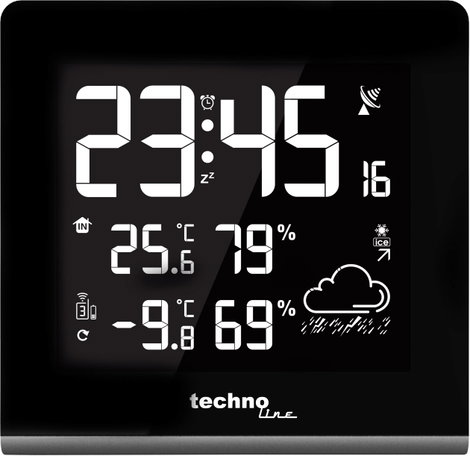 Vezeték nélküli időjárásjelző állomás Techno Line WS9065