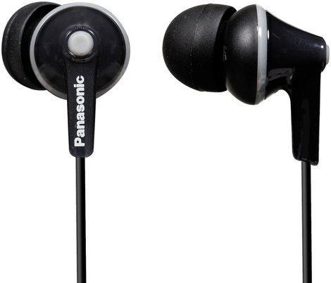 Panasonic RP-HJE125E In Ear fejhallgató Vezetékes Fekete