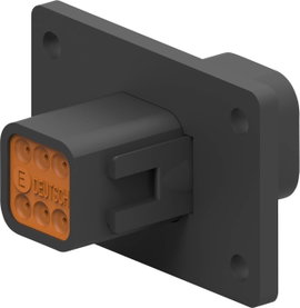 TE Connectivity Stift ház panel DT Pólusok száma 6 DT04-6P-CL06 1 db