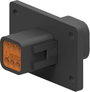 TE Connectivity Stift ház panel DT Pólusok száma 6 DT04-6P-CL06 1 db bélyegkép