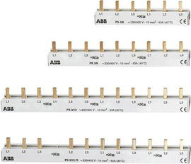 ABB 2CDL231001R1009 Fázis sín Sorok száma 3 3 pólusú 10 mm² 1 db