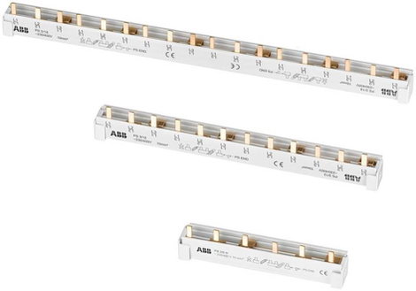ABB 2CDL230001R1060 Fázis sín Sorok száma 3 3 pólusú 10 mm² 1 db