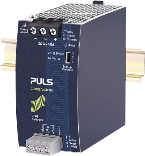 PULS DIMENSION Puffer modul sínes szereléshez 24 V/DC 40 A Tartalom, tartalmi egységek rendelésenkén