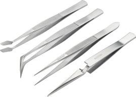 Csipesz készlet, 4 részes, Basetech BT-2108046
