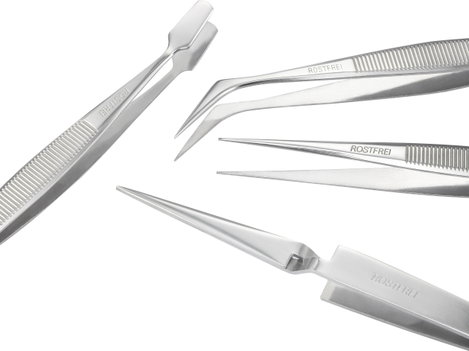 Csipesz készlet, 4 részes, Basetech BT-2108046 6. kép