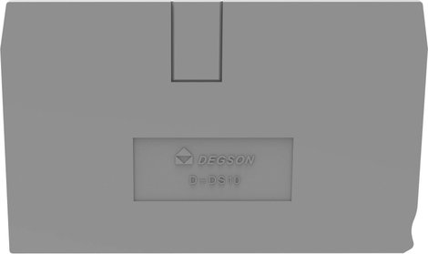 Degson D-DS10-01P-11-00A(H) Záró köztes lemez Szürke 1 db